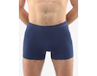 GINA pánské boxerky s delší nohavičkou, delší nohavička, bezešvé, jednobarevné Eco Bamboo 54005P  - lékořice  L/XL - lékořice