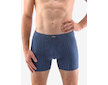 GINA pánské boxerky s delší nohavičkou, delší nohavička, šité  74151P  - lékořice sv. modrá 54/56 - lékořice sv. modrá