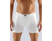 GINA pánské boxerky delší nohavička, šité, jednobarevné  74086P  - bílá  50/52 - Bílá