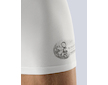 GINA pánské boxerky delší nohavička, šité, s potiskem Bamboo Classic 74041P  - bílá  50/52