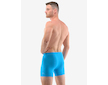GINA pánské boxerky s delší nohavičkou, delší nohavička, šité, s potiskem Eco Bamboo 74158P  - dunaj pomnenková 54/56