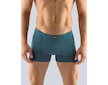 GINA pánské boxerky kratší nohavička, šité, jednobarevné  73064P  - petrolejová  50/52 - petrolejová