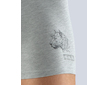 GINA pánské boxerky kratší nohavička, šité, s potiskem  73092P  - sv. šedá černá 46/48