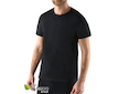 GINA pánské tričko s krátkým rukávem, krátký rukáv, šité, jednobarevné ECO Bamboo Sport 78004P  - černá  XXL