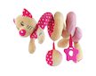 Hračka na postýlku Spirála Baby Mix Kočička růžová - Růžová