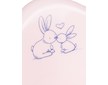 Hrající dětský nočník Bunny růžový