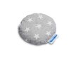 Hřející a chladící polštářek Termofor s višňovými peckami Sensillo hvězdičky šedý - šedá