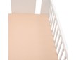 Jersey prostěradlo do postýlky New Baby 120x60 béžové - Béžová