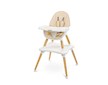 Jídelní židlička CARETERO TUVA beige - Béžová