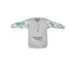 Kojenecká košilka New Baby Classic II s modrými pruhy, Modrá - šedá