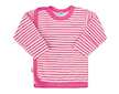 Kojenecká košilka New Baby Classic II s růžovými pruhy - Růžová