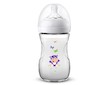 Kojenecká láhev Avent Natural 260 ml bílá hroch - Bílá