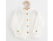 Kojenecká mušelínová košile New Baby Soft dress béžová - Béžová