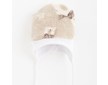 Kojenecká Wellsoft zimní čepička New Baby Polar Bear - šedá