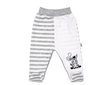 Kojenecké bavlněné polodupačky New Baby Zebra exclusive - Bílá