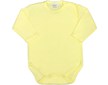 Kojenecké body celorozepínací New Baby Classic žluté - Žlutá