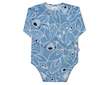 Kojenecké celorozepínací body New Baby BuBu modré - Modrá