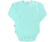 Kojenecké celorozepínací body New Baby Classic II mátové - Zelená