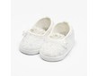 Kojenecké krajkové baletky capáčky New Baby béžová 3-6 m - Béžová