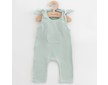 Kojenecké mušelínové lacláčky New Baby Soft dress mátová - Dle obrázku