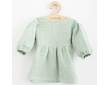 Kojenecké mušelínové šaty New Baby Comfort clothes šalvějová - Zelená