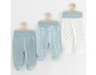 Kojenecké polodupačky New Baby Classic II Uni 3ks mátová - Zelená