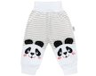 Kojenecké tepláčky New Baby Panda - šedá