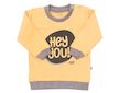 Kojenecké tričko New Baby With Love hořčicové - Žlutá