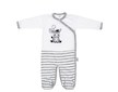 Kojenecký bavlněný overal New Baby Zebra exclusive - Bílá