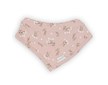 Kojenecký bavlněný šátek na krk Nicol Nela - Růžová