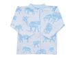 Kojenecký kabátek Baby Service Sloni modrý - Modrá