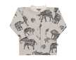 Kojenecký kabátek Baby Service Sloni šedý - šedá