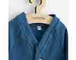 Kojenecký kabátek na knoflíky New Baby Luxury clothing Oliver modrý