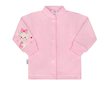Kojenecký kabátek New Baby myška růžový - Růžová