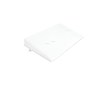 Kojenecký polštář - klín Sensillo bílý Luxe s aloe vera 60x38 cm - Bílá