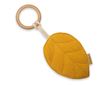 Kousátko s listy pro děti New Baby Leaf mustard - Žlutá