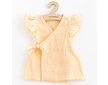 Letní kojenecké mušelínové šaty New Baby Leny peach - Dle obrázku