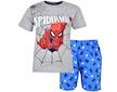 Letní komplet, pyžamo Spiderman (em1286) - šedo-modrá