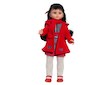 Luxusní dětská panenka-holčička Berbesa Sára 40cm - Červená