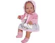 Luxusní dětská panenka-miminko Berbesa Amanda 43cm - Růžová