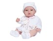 Luxusní dětská panenka-miminko Berbesa Terezka 43cm - Bílá