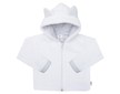 Luxusní dětský zimní kabátek s kapucí New Baby Snowy collection - Bílá