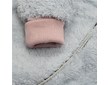 Luxusní dětský zimní overal New Baby Teddy bear šedo růžový