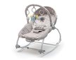 Multifunkční houpací lehátko pro miminko Baby Mix hvězdičky šedé - šedá