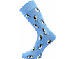 Pánské, dámské froté ponožky Frooloo Boma (Bo6659) - Modrá