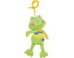 Plyšová hračka s hracím strojkem Akuku žabka - Zelená