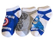 Ponožky Avengers 3 páry (ue0625) - sv. modrá