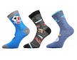 Ponožky Boma, 3 páry (Zoo5465) - barevná