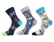 Ponožky Boma, 3 páry (Zoo54666) - barevná