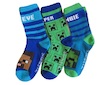 Ponožky Minecraft 3 páry (j46084) - barevná